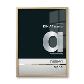 Nielsen Alpha Aluminium Picture Frame in Brushed Amber