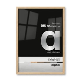 Nielsen Alpha Oak Aluminium A4 Frame