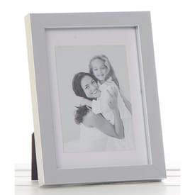 Modern Silver Mount Photo Frame
