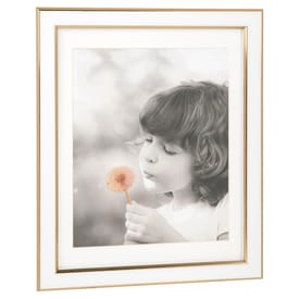 White and Gold Photo Frame