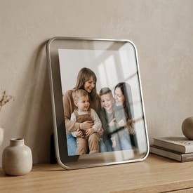Silver Floating Frame