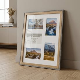 Pembroke Two-Tone 5-Aperture Collage Frame