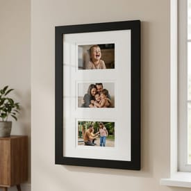 6 x 4 or 7 x 5 Three Stack Multi Mount Frame