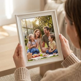 Suffolk White Photo Frame