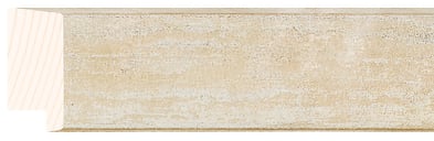 Premium Flat Frame moulding: close-up of the finish and side profile