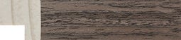 Dark Walnut Flat Frame moulding: close-up of the finish and side profile