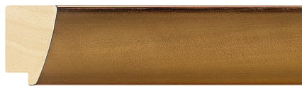 Bronze Cushion Frame moulding: close-up of the finish and side profile