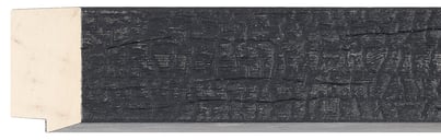 Carbon Flat Frame moulding: close-up of the finish and side profile
