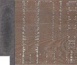 Rough Cut Effect Flat Frame moulding: close-up of the finish and side profile