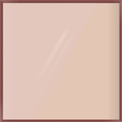 Maroon Paint Flat Frame for 1100 × 1100mm artwork