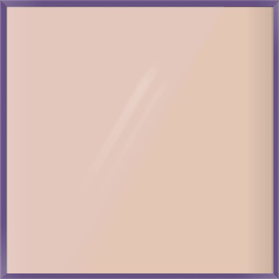 Purple Paint Flat Frame for 1100 × 1100mm artwork