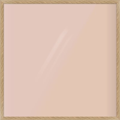 Oak Veneer Flat Frame for 1100 × 1100mm artwork