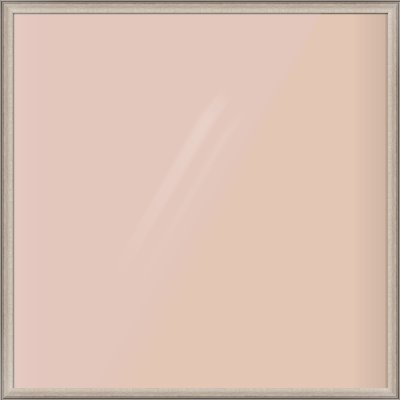 Champagne Silver Scoop Frame for 1100 × 1100mm artwork