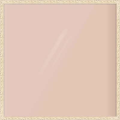 White Decorative Frame for 1100 × 1100mm artwork