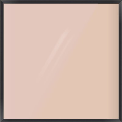Black Flat Frame for 1100 × 1100mm artwork