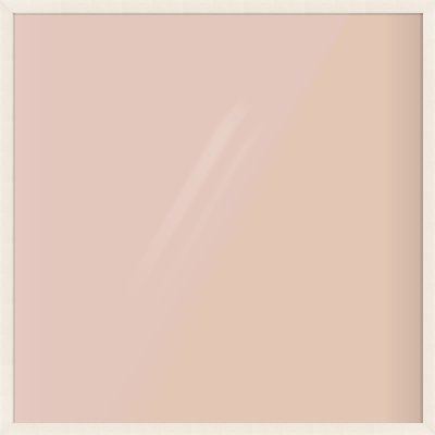White Flat Frame for 1100 × 1100mm artwork