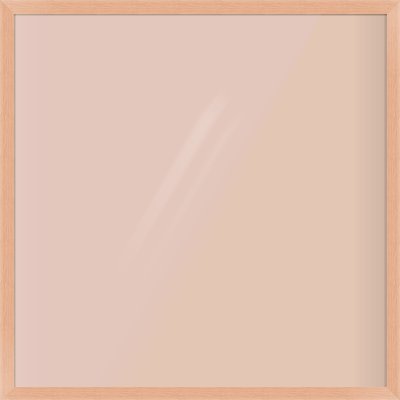 Oak Effect Flat Frame for 1100 × 1100mm artwork
