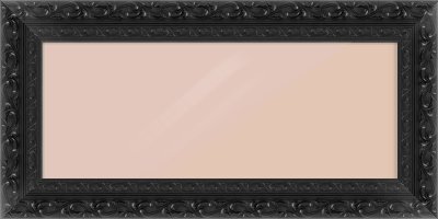 Black Reverse Frame for 650 × 250mm artwork