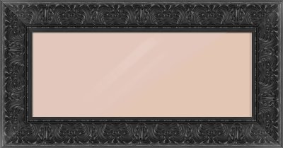 Black Scoop Frame for 650 × 250mm artwork