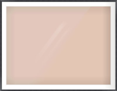 Black Wood Grain Flat Frame for 120 × 90cm artwork, with Smooth White Single Mount