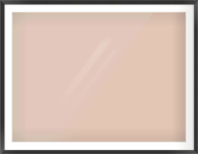 Black Scoop Frame for 48 × 36in artwork, with Smooth White Single Mount