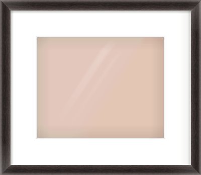 Black Cushion Frame for 10 × 8in artwork, with Smooth White Single Mount