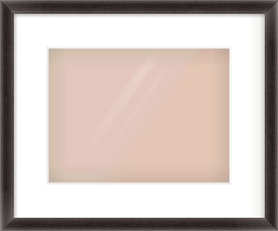 Black Cushion Frame for 28 × 21cm artwork, with Smooth White Single Mount
