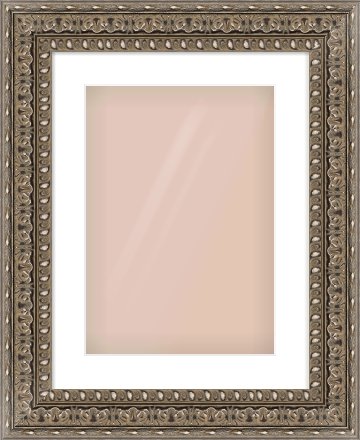 Silver Reverse Frame for 297 × 420mm artwork, with Smooth White Single Mount