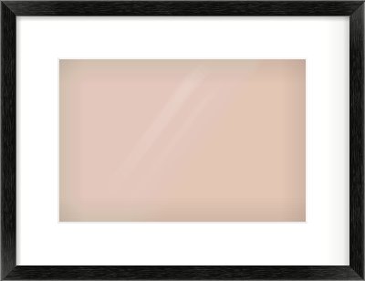 Black Wood Grain Flat Frame for 12 × 8in artwork, with Smooth White Single Mount