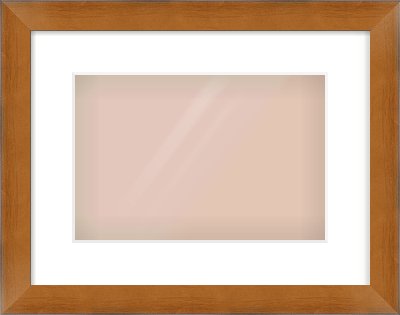 Brushed Bronze with Black Sides Flat Frame for 12 × 8in artwork, with Smooth White Single Mount