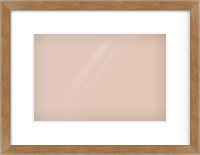 Brushed Bronze with Black Sides Flat Frame for 12 × 8in artwork, with Smooth White Single Mount