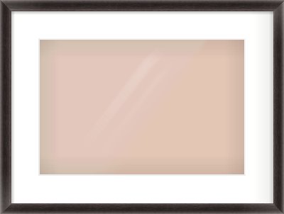 Black Cushion Frame for 15 × 10in artwork, with Smooth White Single Mount