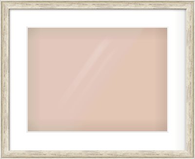 Champagne Silver with Black Sides Cushion Frame for 16 × 12in artwork, with Smooth White Single Mount