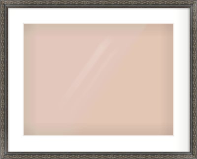Black Scoop Frame for 20 × 15in artwork, with Smooth White Single Mount