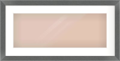 Dark Grey Flat Frame for 24 × 9in artwork, with Smooth White Single Mount