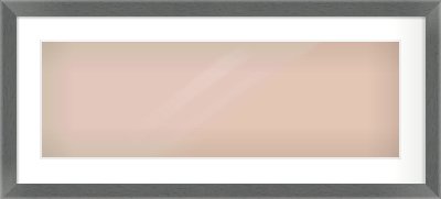 Dark Grey Flat Frame for 30 × 10in artwork, with Smooth White Single Mount
