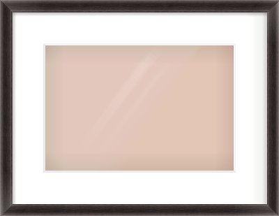 Black Cushion Frame for 12 × 8in artwork, with Smooth White Single Mount