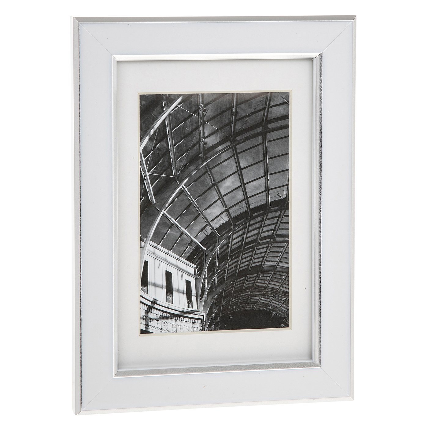 8" x 10" White and Silver Photo Frame only £15.10 inc vat