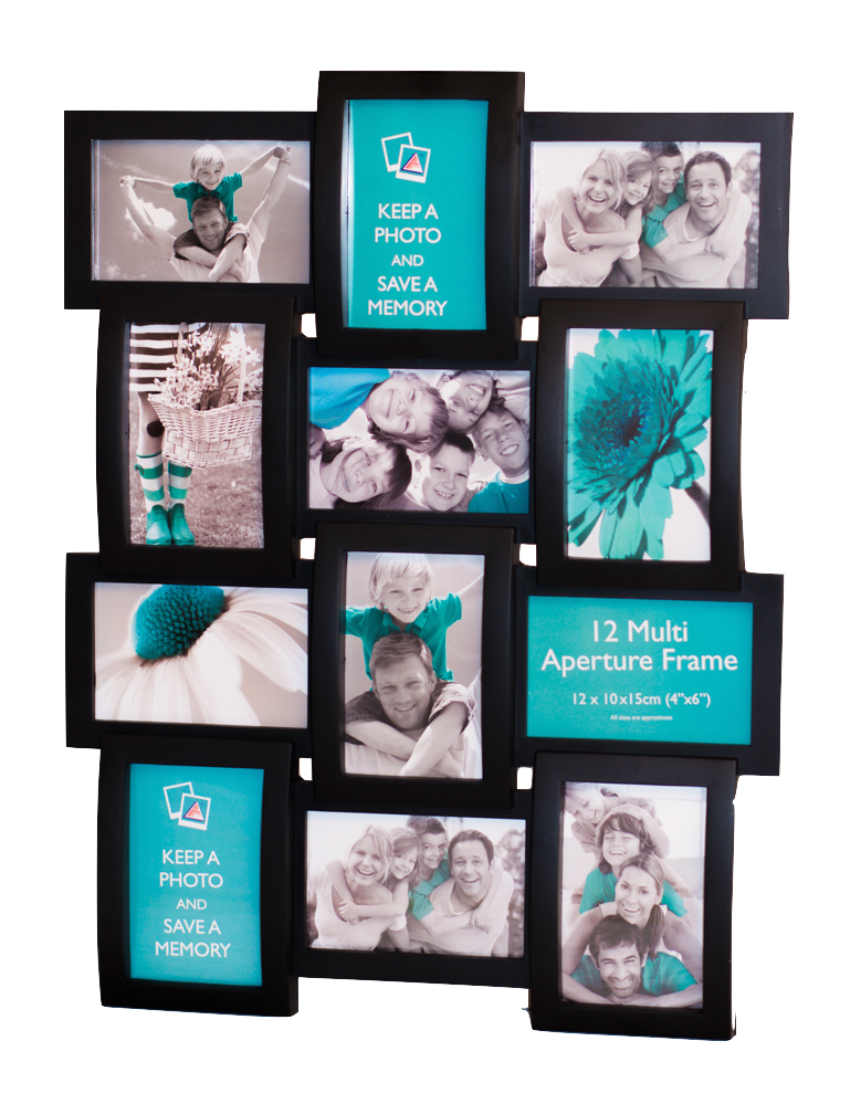 Multi Aperture Photo frame fits 4 6x4 photos multi-picture frames